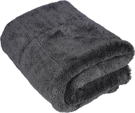 Grått mikrofiberhåndkle
